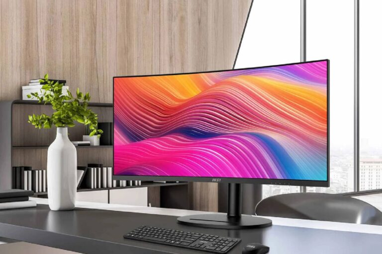 34-calowy monitor MSI za 999 zł w X-KOM. 120 Hz z USB-C 98 W