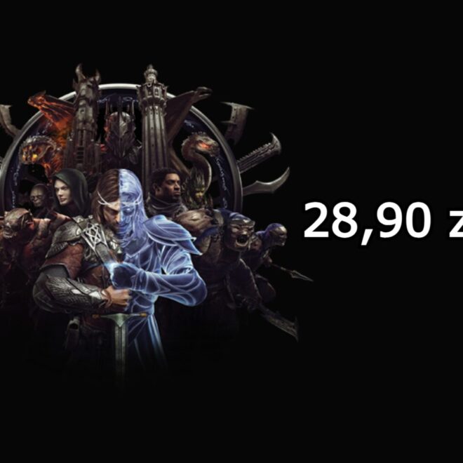 Śródziemie: Cień Wojny w pełnej edycji za 28,90 zł na PlayStation Store. To obniżka o 90%