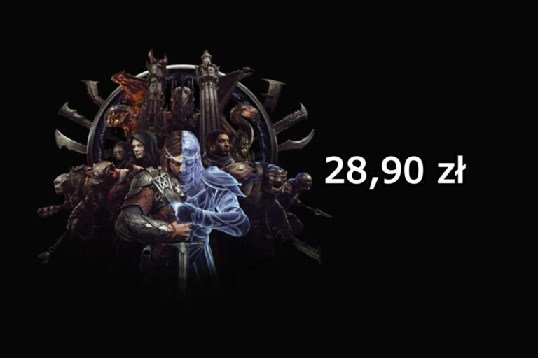 Śródziemie: Cień Wojny w pełnej edycji za 28,90 zł na PlayStation Store. To obniżka o 90%