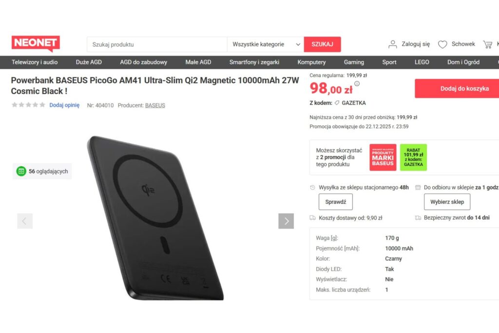 Powerbank BASEUS