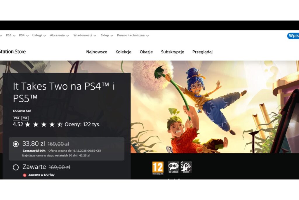 It Takes Two promocja na PlayStation