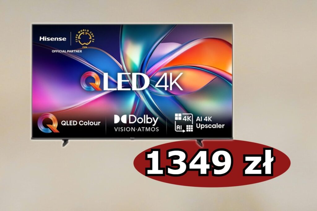 Telewizor 55 cali QLED Hisense