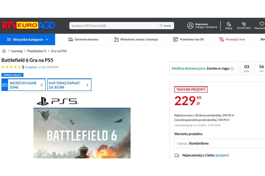 Battlefield 6 Gra na PS5