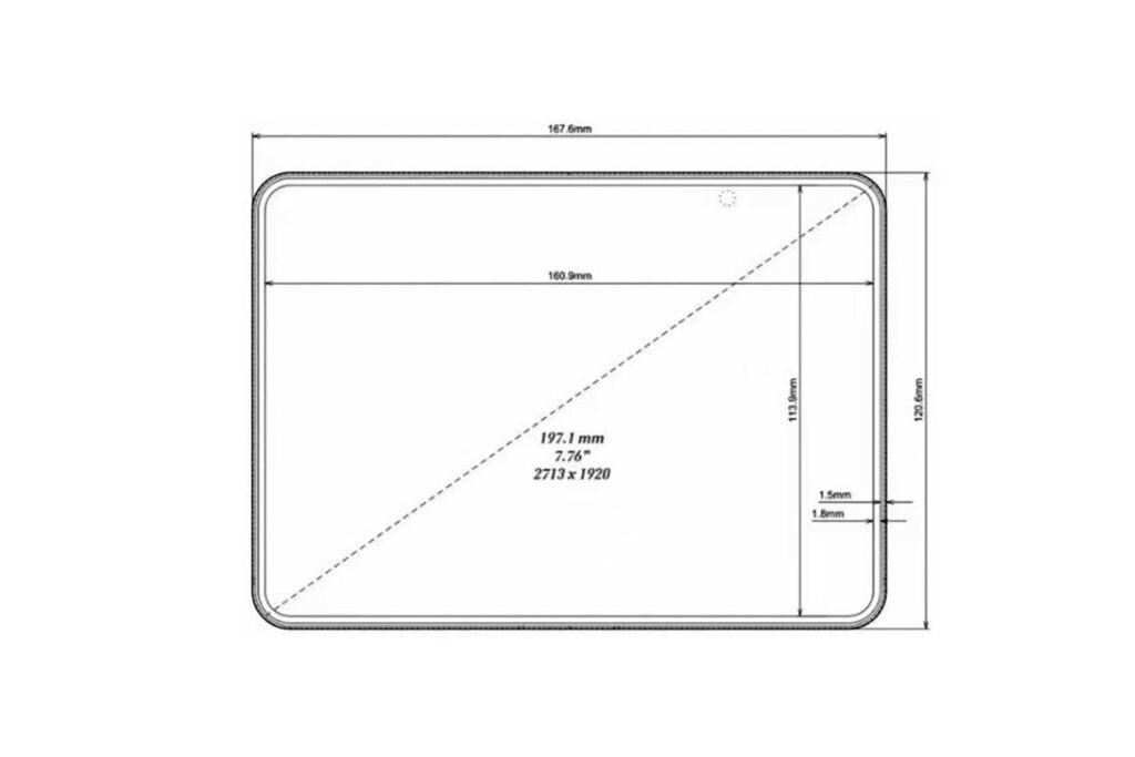 Wizualizacja iPhone'a Fold