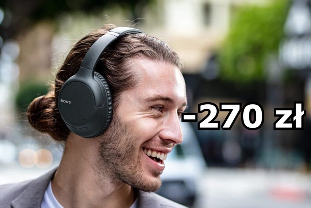 Słuchawki noise cancelling SONY BT NC WH-CH710NL