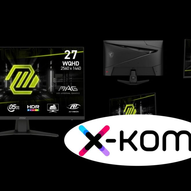 X-Kom wyprzedaje monitor MSI za 2/3 ceny. 27 cali, 240 Hz, WQHD i 1 ms