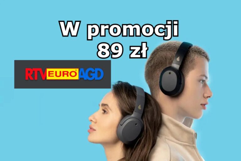 RTV Euro przecenia, a nic nie mówi. Te słuchawki z ANC kosztują 89 zł, a grają jak za kilkaset