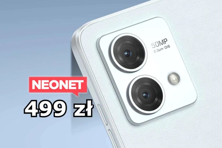 Neonet przecenił Motorolę MOTO G84 5G do 499 zł. Coraz mniejsza dostępność