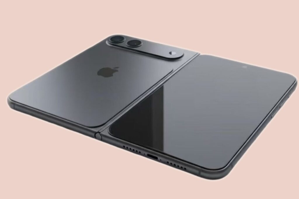 Wizualizacja iPhone'a Fold