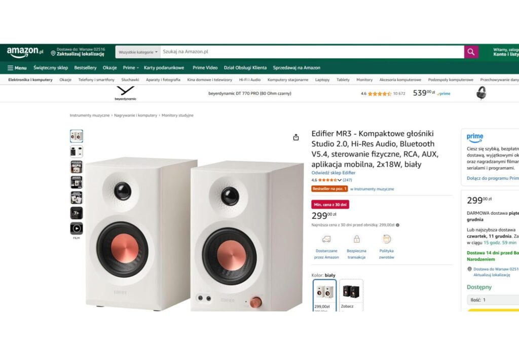 Edifier MR3 - głośniki 2.0