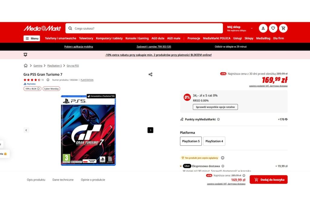 Gran Turismo 7 na PS5