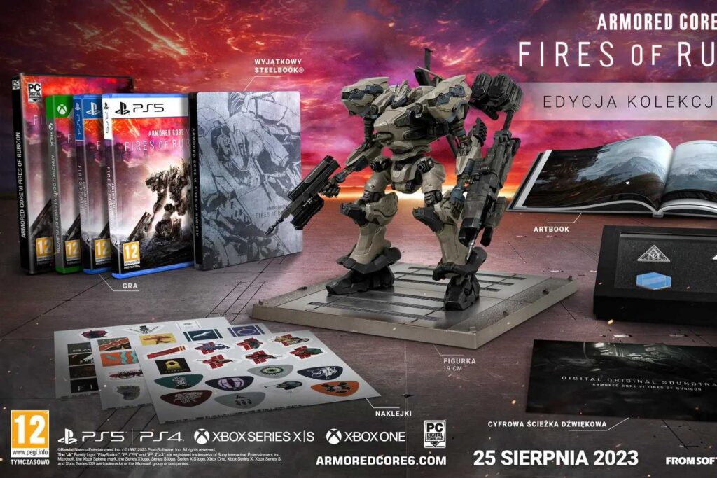 Armored Core VI Fires Of Rubicon Edycja Kolekcjonerska Gra na PS5