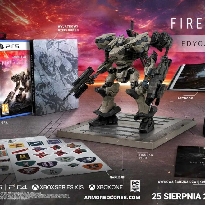 Edycja kolekcjonerska Armored Core VI  na PS5 700 zł taniej w RTV Euro AGD