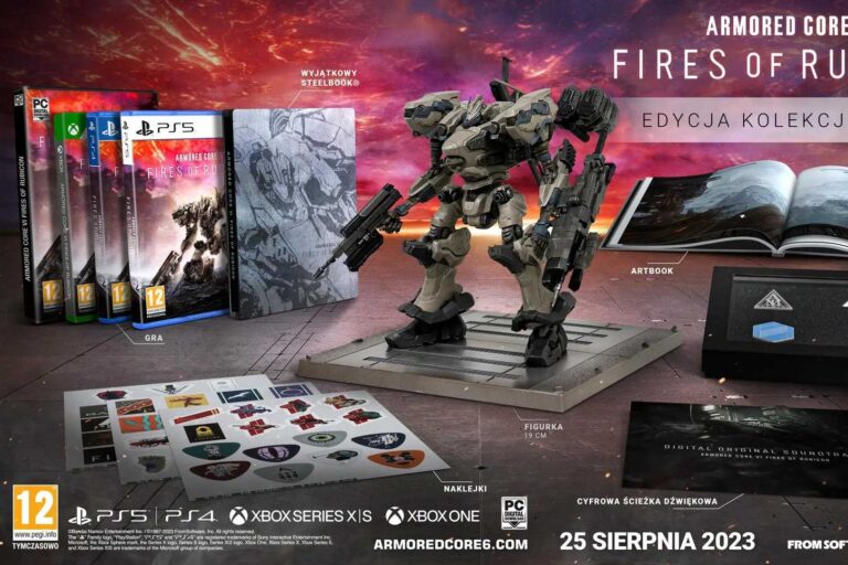 Edycja kolekcjonerska Armored Core VI  na PS5 700 zł taniej w RTV Euro AGD