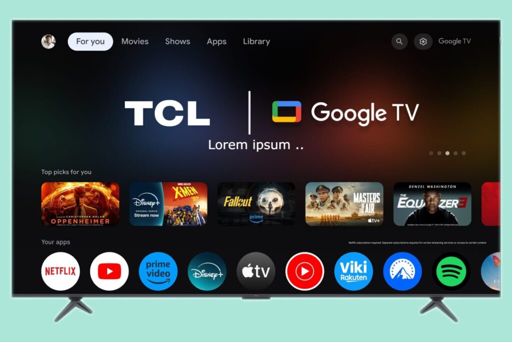 Telewizor 85" TCL