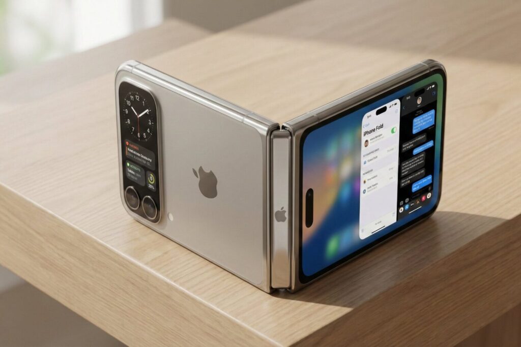 Wizualizacja Apple iPhone Fold