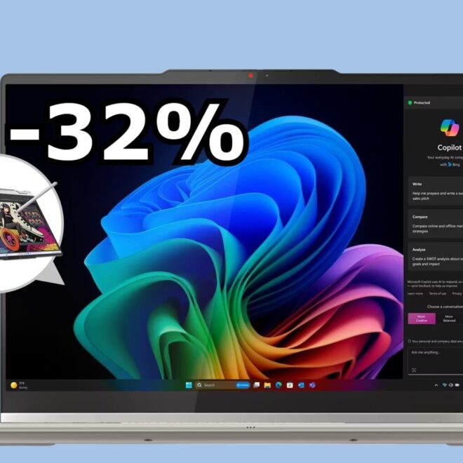 Lenovo Yoga 7 – laptop 2w1 OLED w promocji -32%, ale jeszcze tylko przez 10 godzin