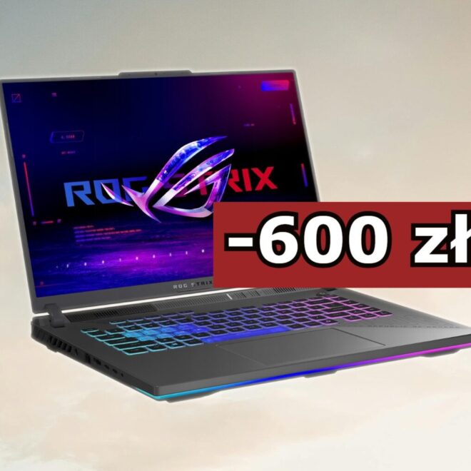 Mocny laptop Asusa do gier i pracy graficznej potaniał o 600 zł. Ma Ryzen 9 i RTX 5070 Ti
