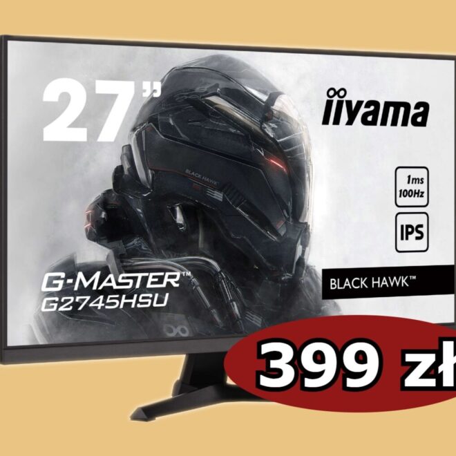 27″ gamingowy monitor Full HD 100 Hz w promocji u producenta iiyama