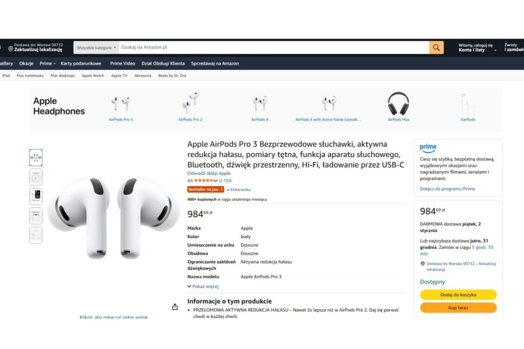 Apple AirPods Pro 3