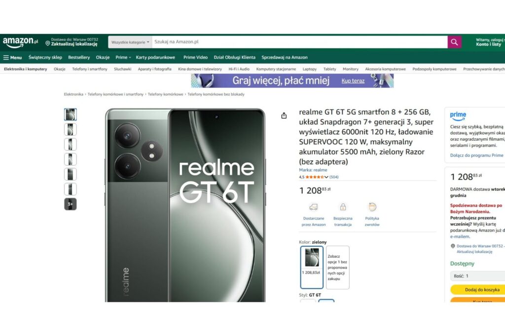 realme GT 6T