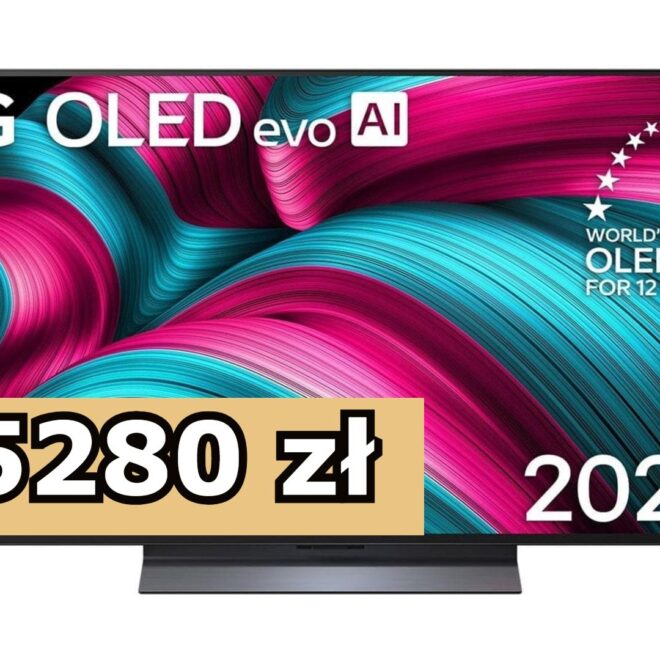 LG OLED C5 w promocji hit za lekko ponad 5000 zł. To wersja 65 cali