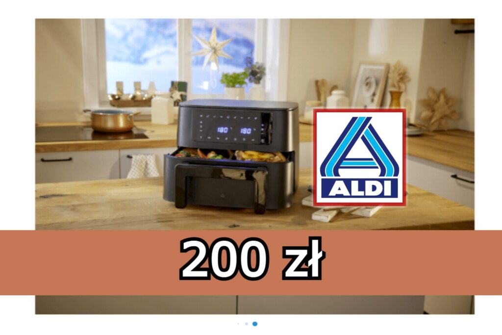 Podwójna frytkownica Air Fryer z Aldi