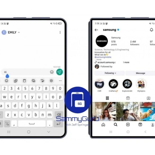 Samsung pracuje nad składanym smartfonem z szerszym ekranem na 2026 rok