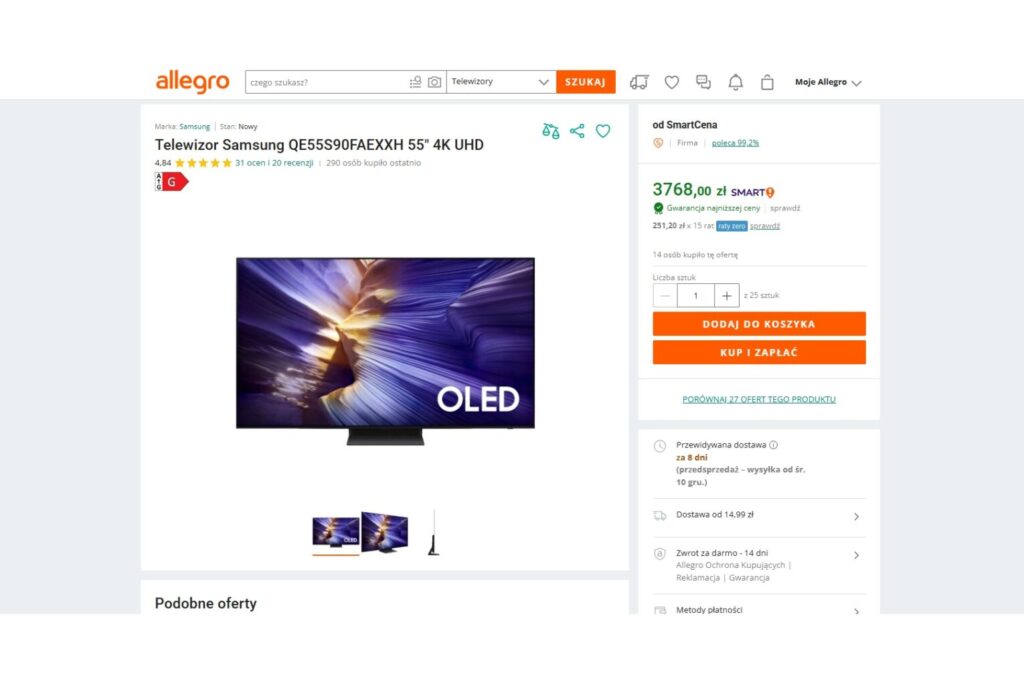 Telewizor Samsung OLED