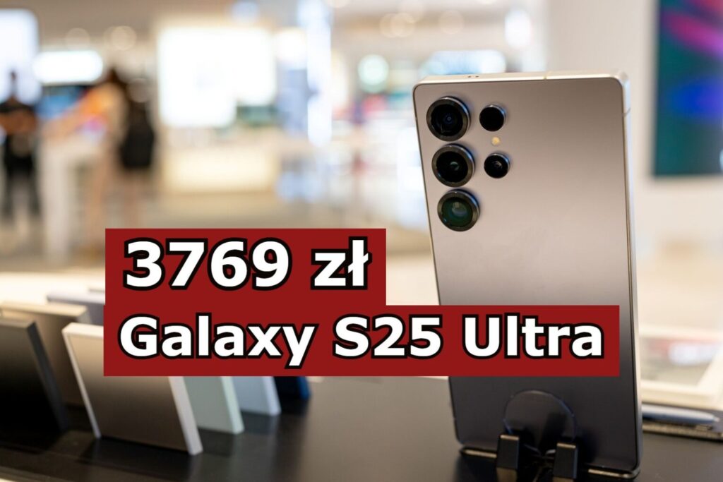 Smartfon Samsung Galaxy S25 Ultra w promocji