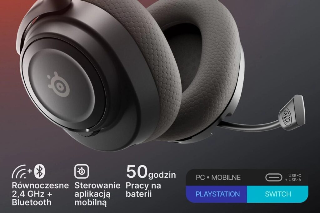 Słuchawki bezprzewodowe STEELSERIES Arctis Nova 7 Gen 2