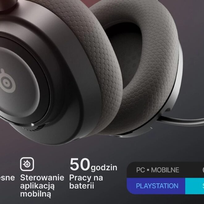 SteelSeries Arctis Nova 7 Gen 2 za 549 zł w Media Markt. Według IGN, to najlepsze słuchawki do gier