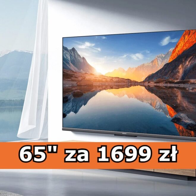 65″ telewizor za 1699 zł. Świetna promocja za sprzęt z Google TV