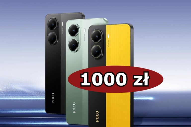 POCO X7 Pro z ładowarką za równe 1000 zł. W tej kwocie nie ma lepszego