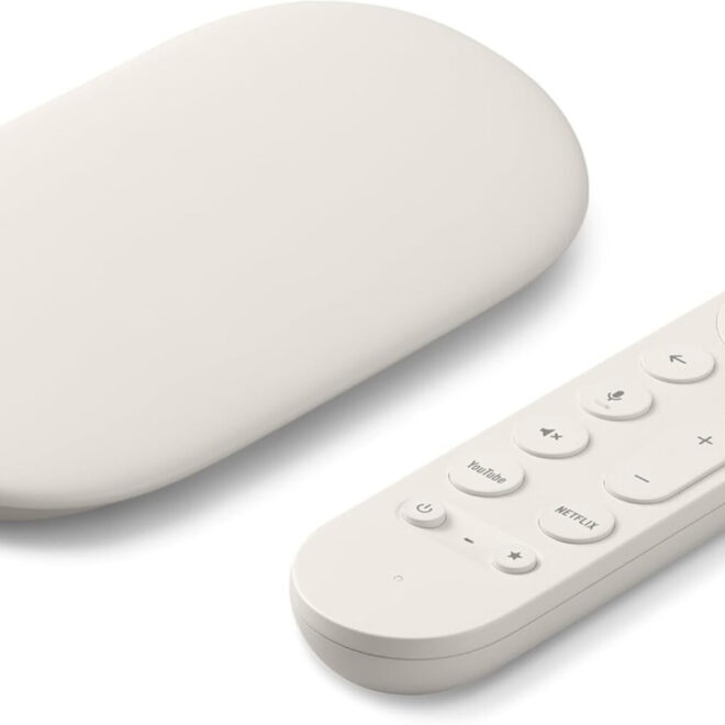 Odtwarzacz multimedialny GOOGLE TV 4K tanio na Amazonie. Cena spada do 384,37 zł