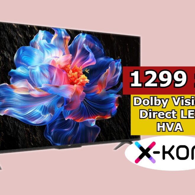 TCL 55” za 1299 zł. X-Kom wyprzedaje świetny telewizor z Direct LED i Google TV