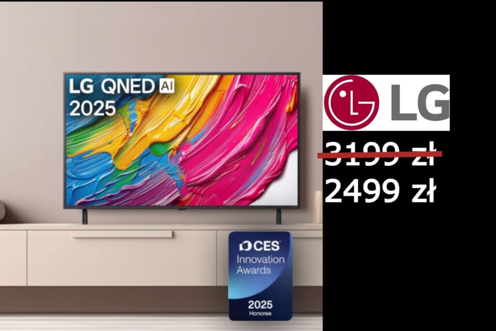 LG 65QNED80A6A telewizor