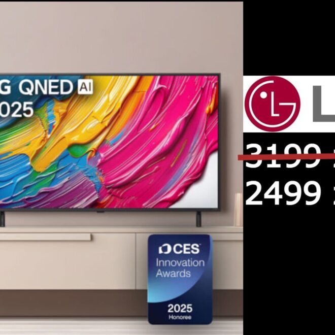 65″ telewizor LG QNED za 2499 zł w Media Expert. Wcześniej był za 3199 zł