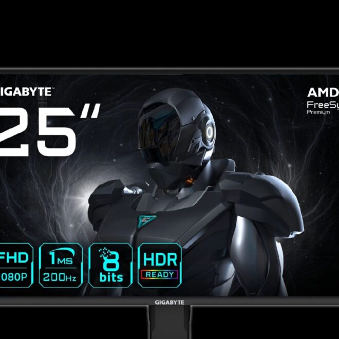Za 399 zł trudno wymagać więcej. Monitor Gigabyte Full HD 200 Hz i 1 ms w RTV Euro AGD