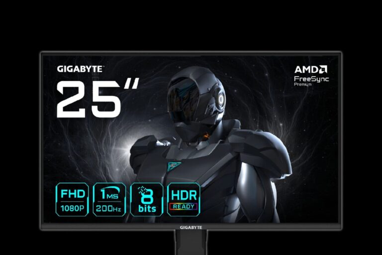Za 399 zł trudno wymagać więcej. Monitor Gigabyte Full HD 200 Hz i 1 ms w RTV Euro AGD
