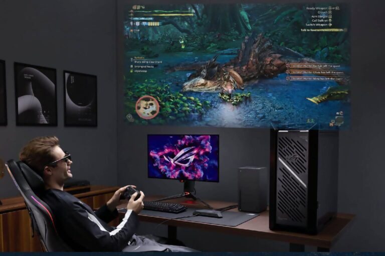 Asus szykuje lekkie gamingowe okulary z 240 Hz. Premiera w 2026 roku