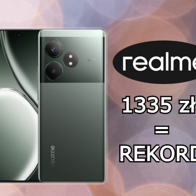 realme GT 6T 5G 8/256 GB w cenie 1335 zł zamiast 1566. Taka cena na Amazonie