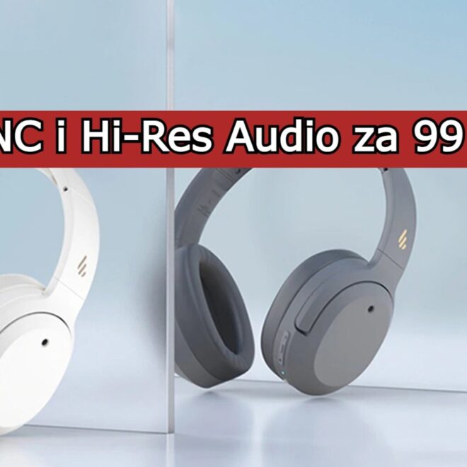 Słuchawki warte 230 zł za 99 zł. Nauszne Edifier z ANC i Hi‑Res w świetnej promocji na Ole Ole