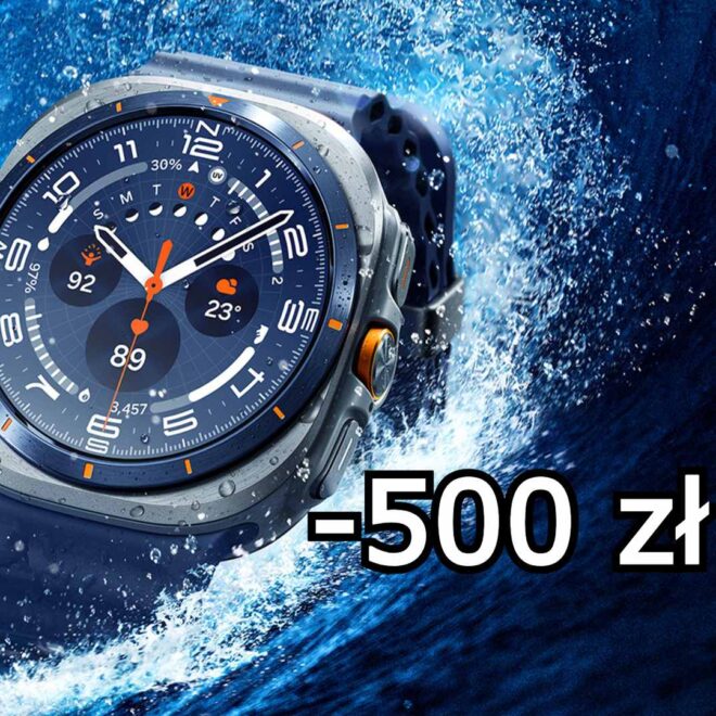 Duże sklepy przesadzają z ceną Samsunga Galaxy Watch Ultra, ale nie na Ceneo. 500 zł taniej