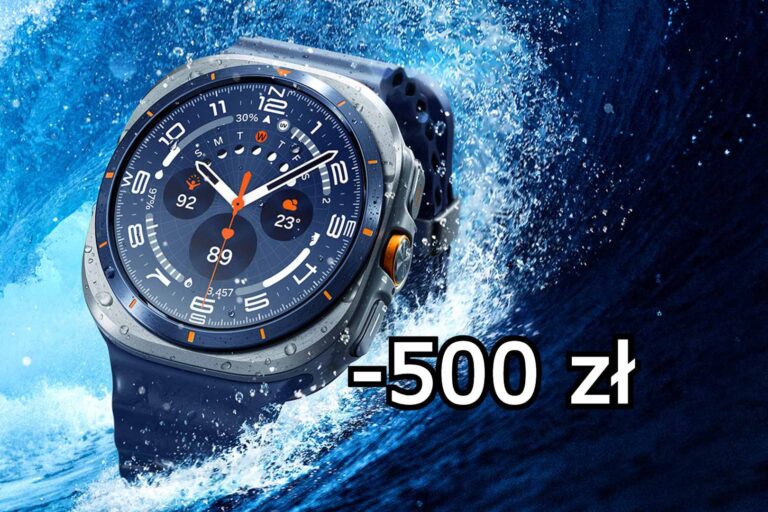 Duże sklepy przesadzają z ceną Samsunga Galaxy Watch Ultra, ale nie na Ceneo. 500 zł taniej
