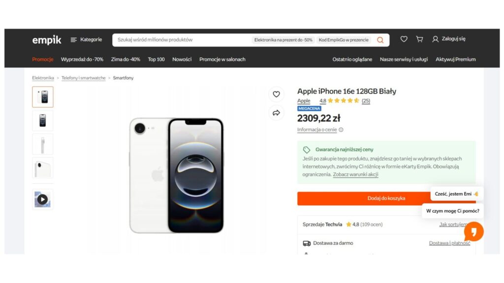 Apple iPhone 16e