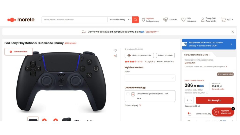 Pad Sony Playstation 5 DualSense