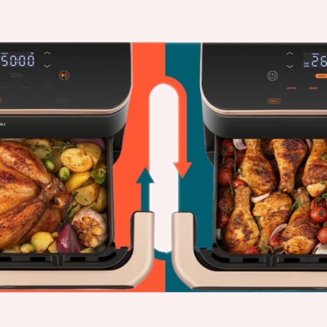 Amazon przecenił premium Air Fryer COSORI o pojemności 10l. Dwie łączone mokory, WiFi i 240°C