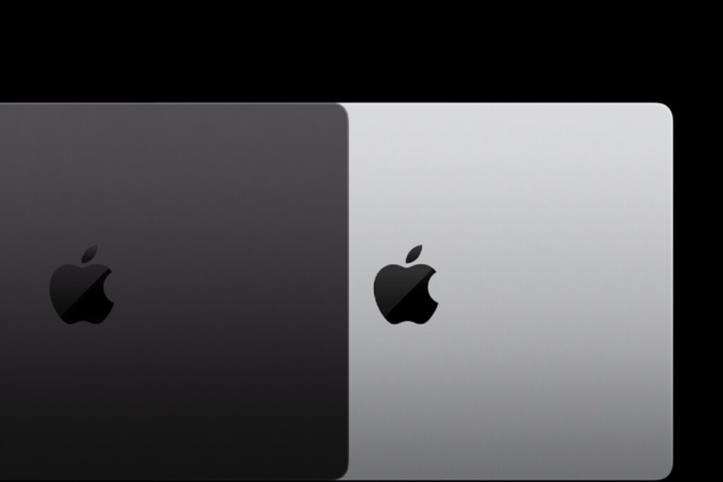 Widoczne urządzenia z logiem apple