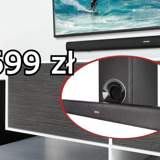 Soundbar z subwooferem Denon DHT-S316 potaniał do 699 zł na Amazonie